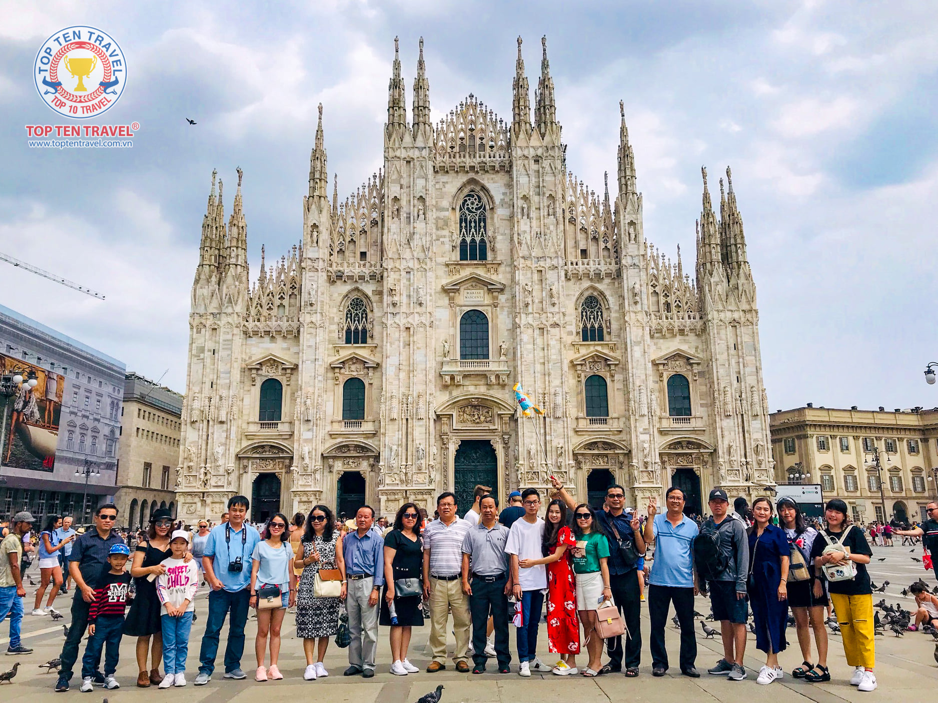 Tour du lịch Châu Âu tại Top Ten Travel