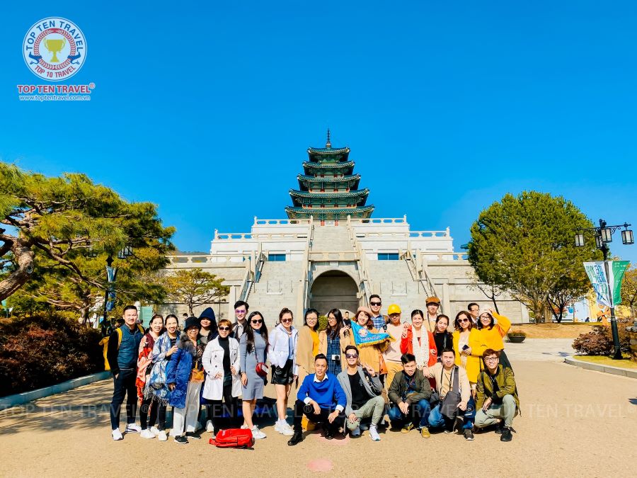 tour du lịch đoàn Hàn Quốc tại Top Ten Travel