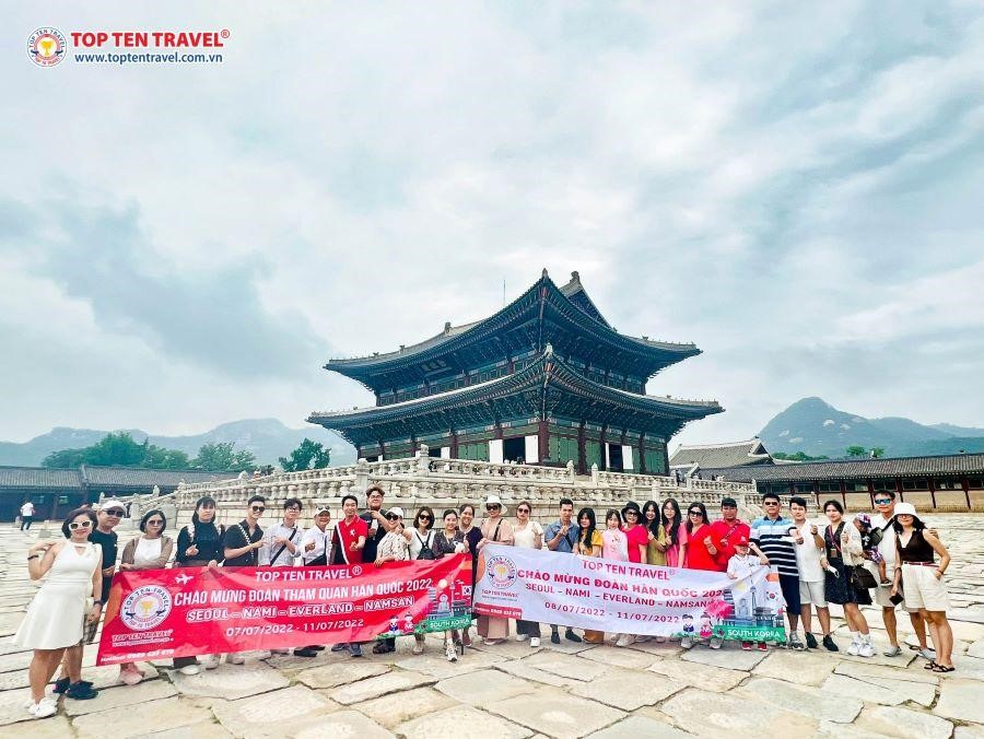 tour du lịch đoàn Hàn Quốc tại Top Ten Travel