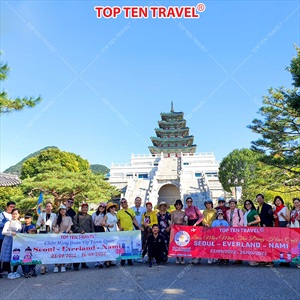 Tour Đoàn Hàn Quốc: Seoul - Everland - Nami - Seoul